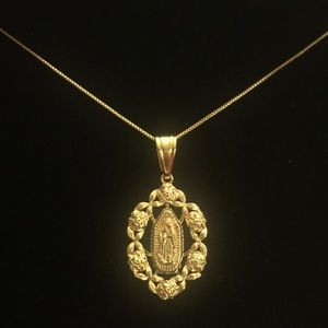 18k gold necklace